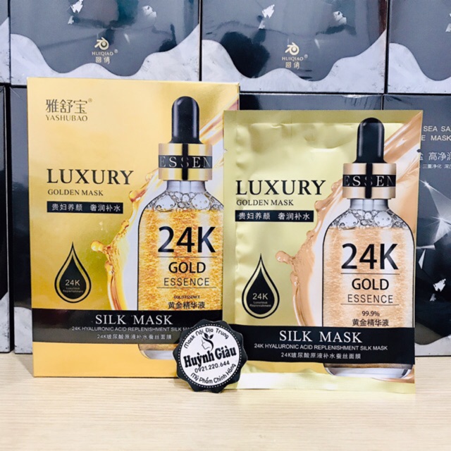 Mat na hộp 10 miếng LUXury gold