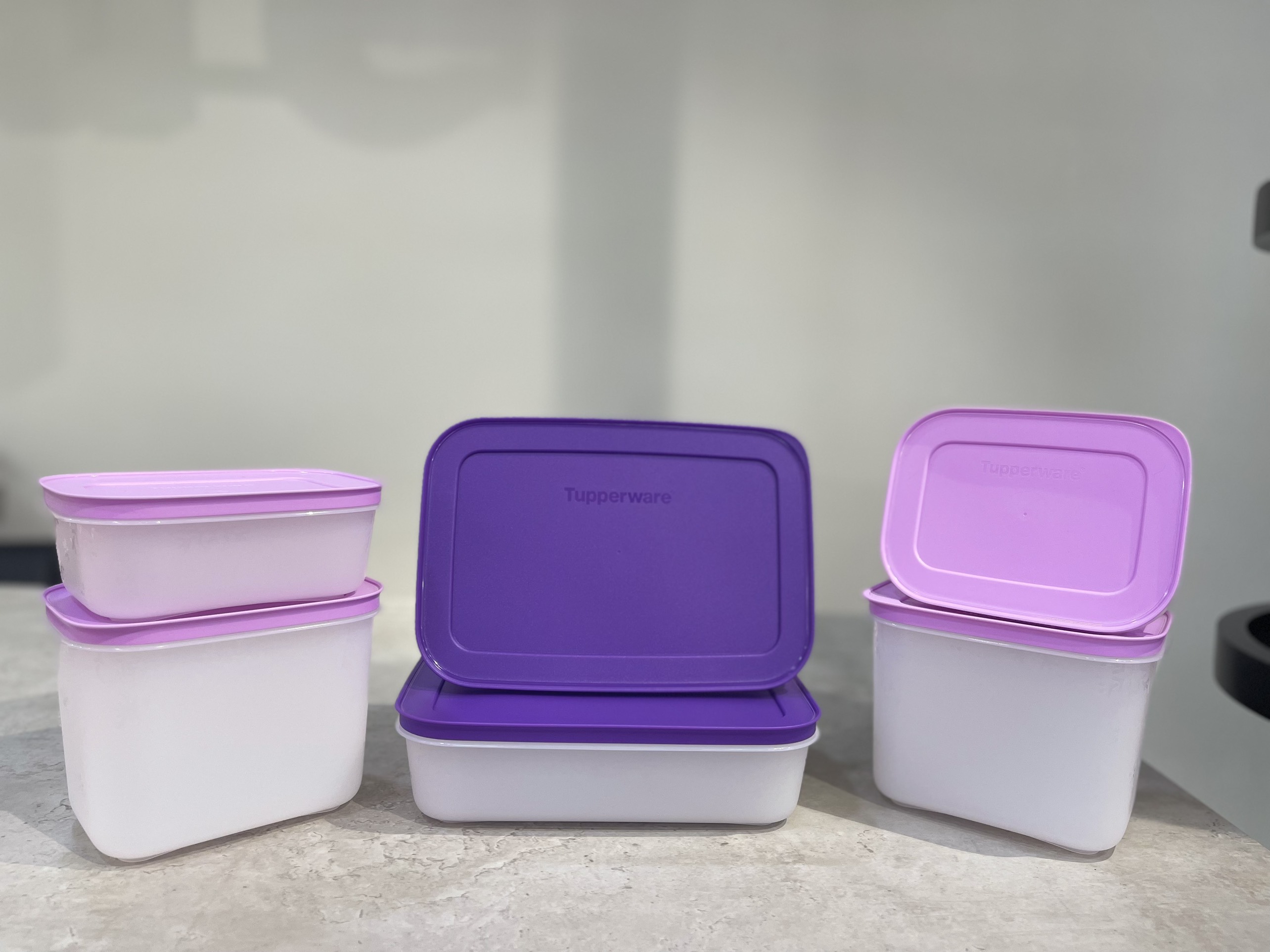 Bộ hộp trữ đông Violet (6 hộp) - Tupperware