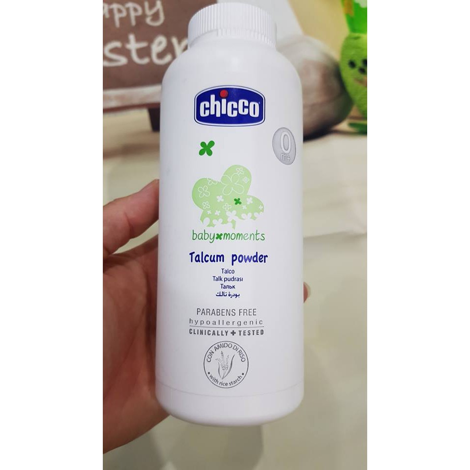 [HCM]Phấn rôm chicco chiết xuất cám gạo cho bé