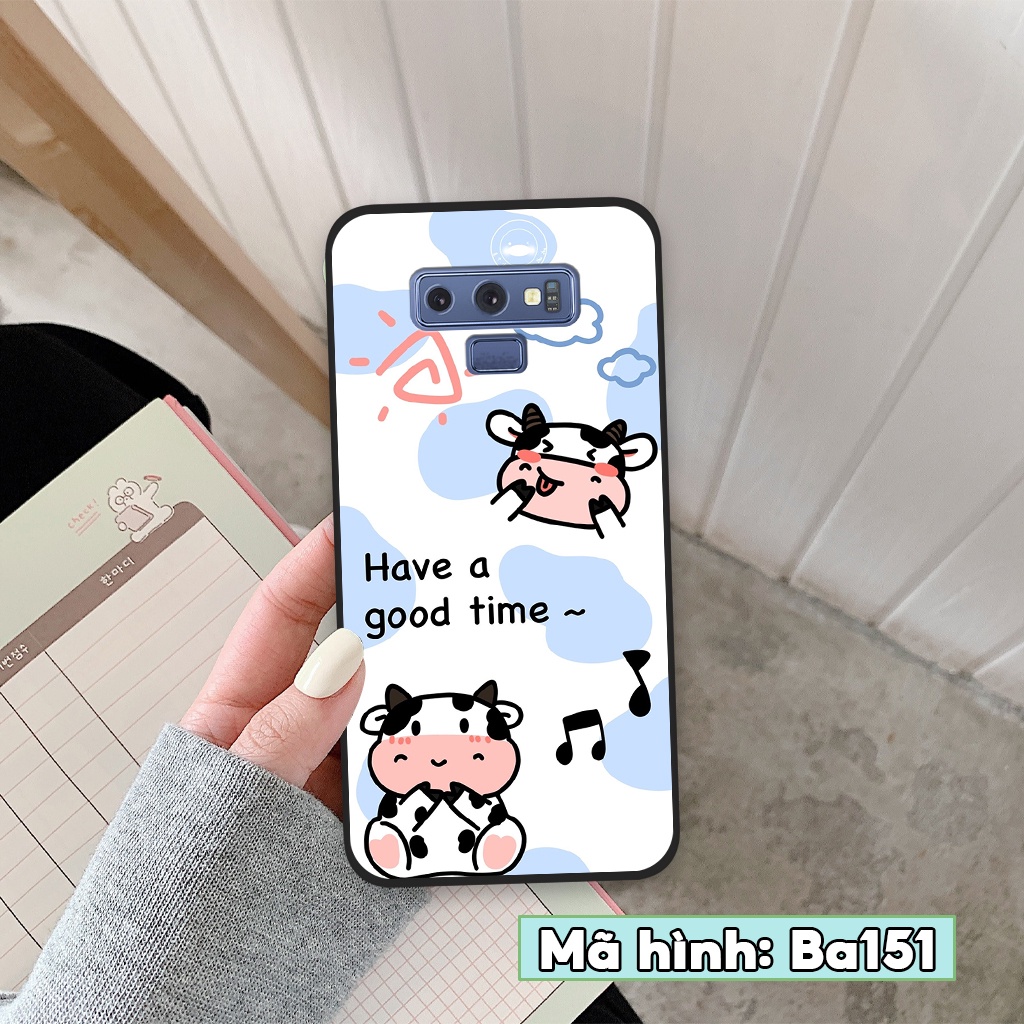 Ốp lưng Samsung Galaxy Note 8 / Note 9, ốp điện thoại samsung hình bò sữa dễ thương