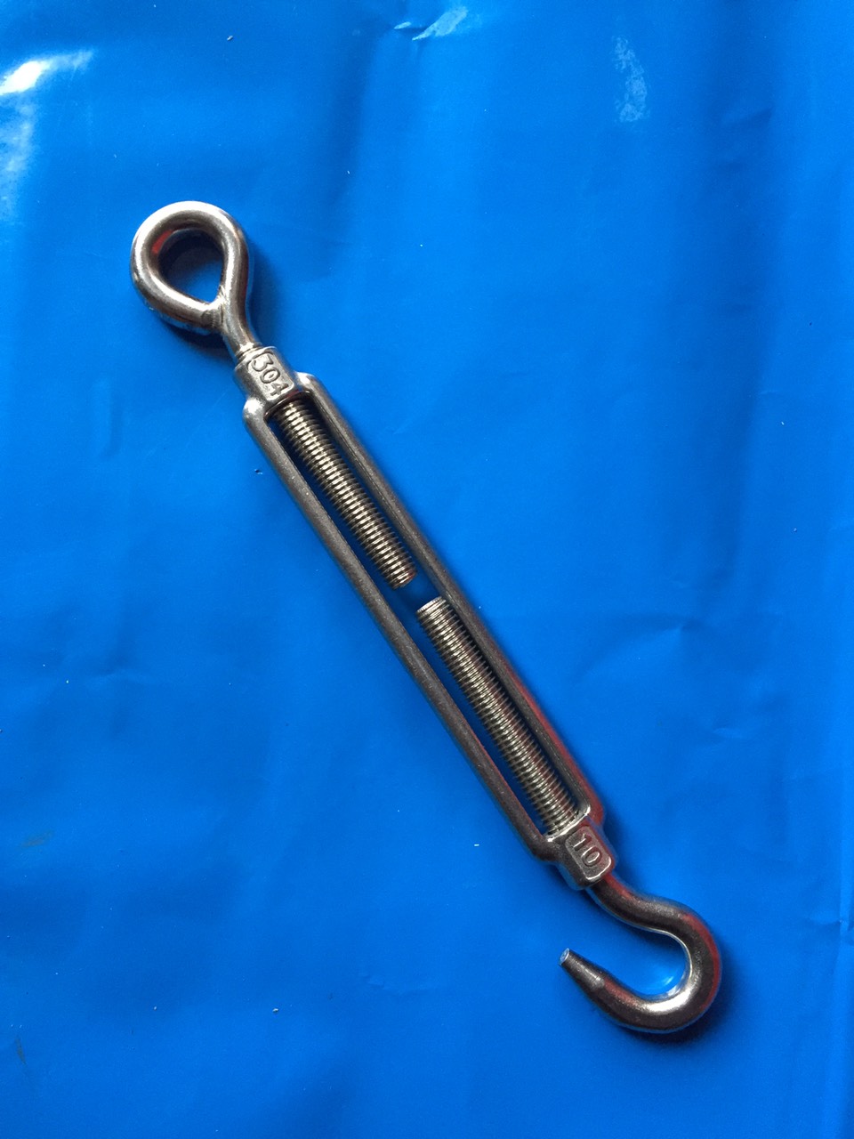 Tăng đơ 10 chuẩn inox 304 không han rỉ. tăng đơ inox phi 10 giá tốt