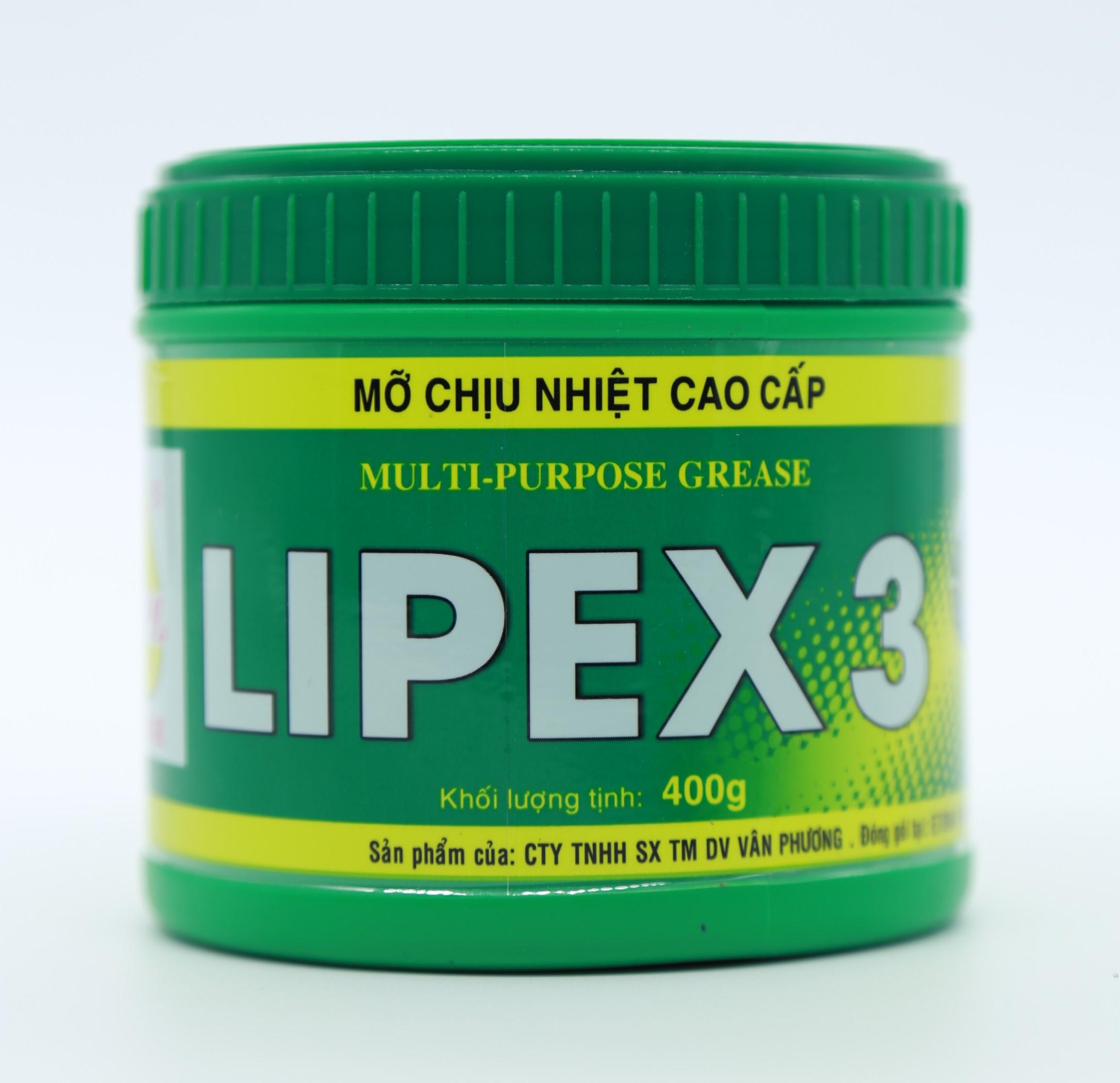 [HCM]Mỡ bò chịu nhiệt Lipex 3