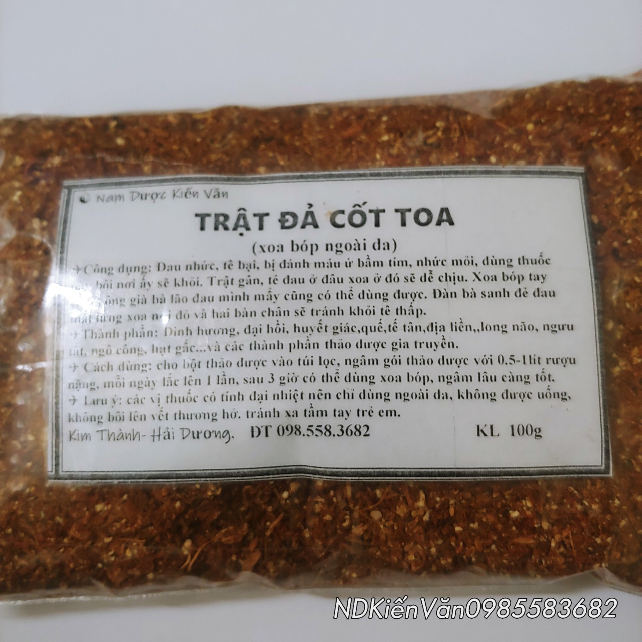 Gói thảo dược ngâm rượu xoa bóp
