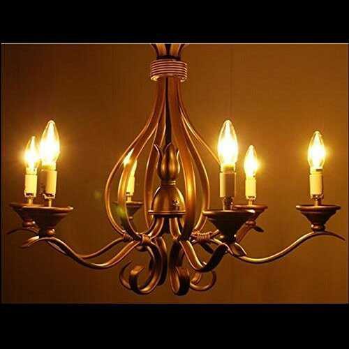 Bóng LED hạt quả nhót / râu (bóng nến) 4w đuôi E14 sáng Vàng