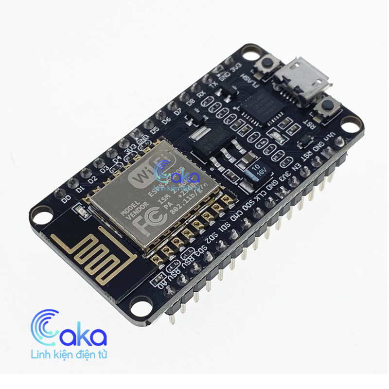Module Kit RF thu phát Wifi ESP8266 NodeMCU Lua CP2102, CH340 V3 tùy chọn