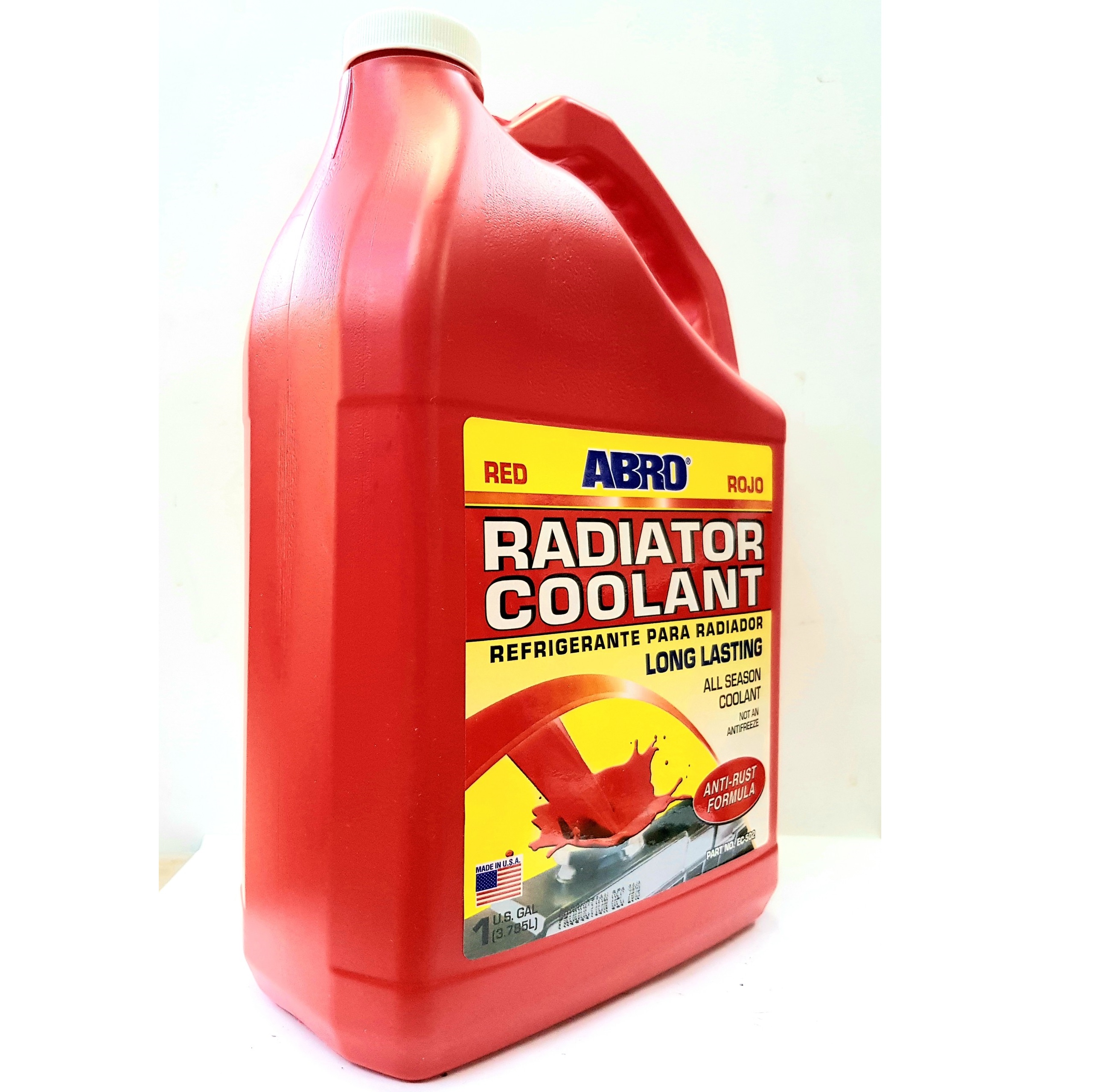 [HCM]Nước làm mát ABRO ENGINE COOLANT 4L (ĐỎ)