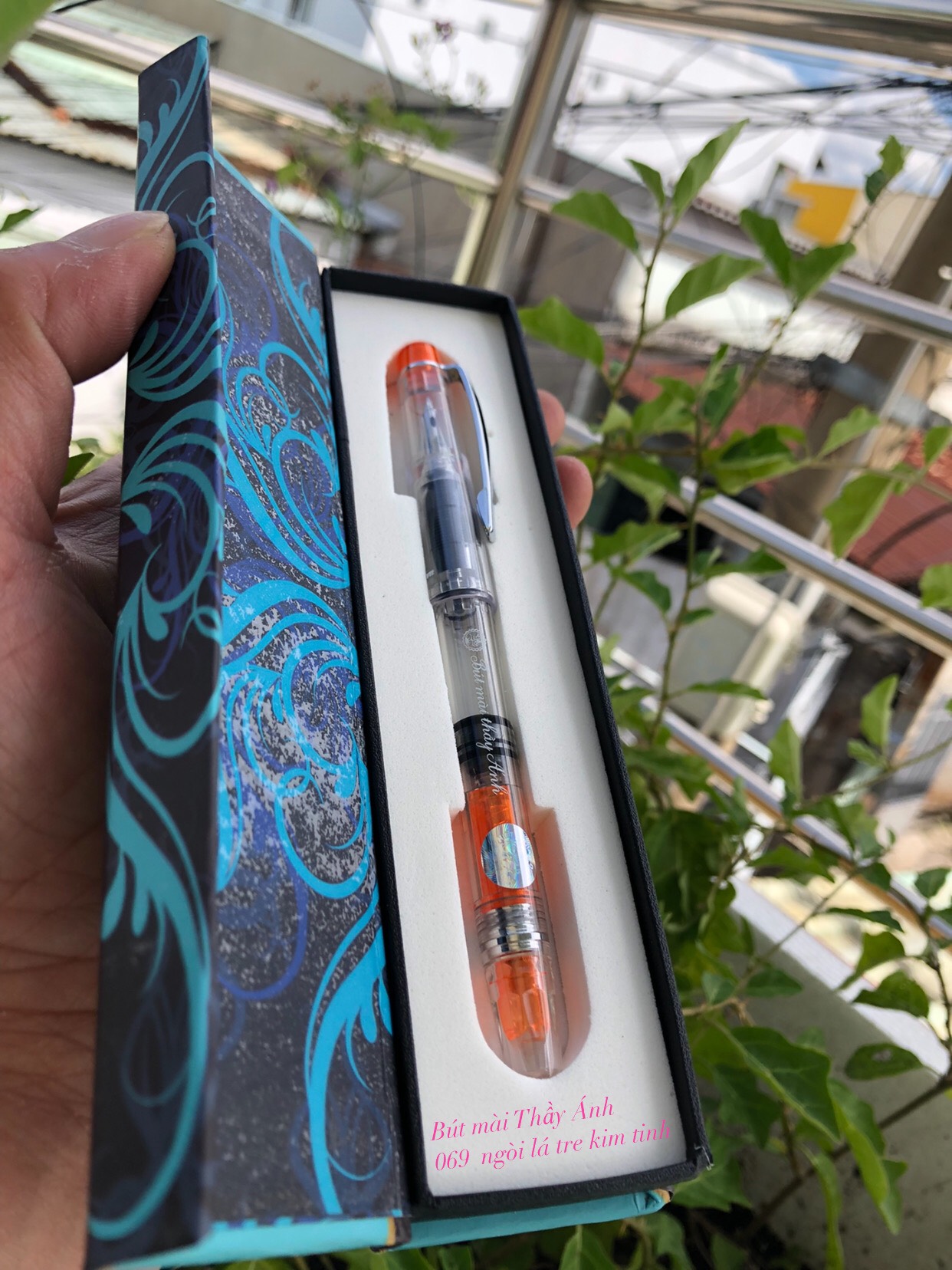 Bút mài Thầy Ánh SH 069 Calligraphy (màu ngẫu nhiên)