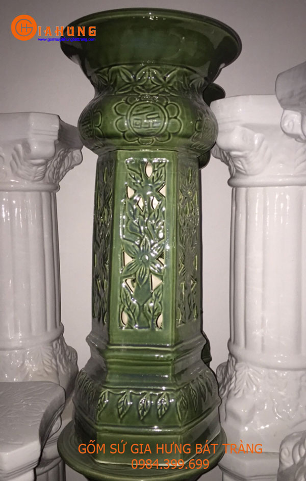 Đôn gốm sứ Gia Hưng Bát Tràng