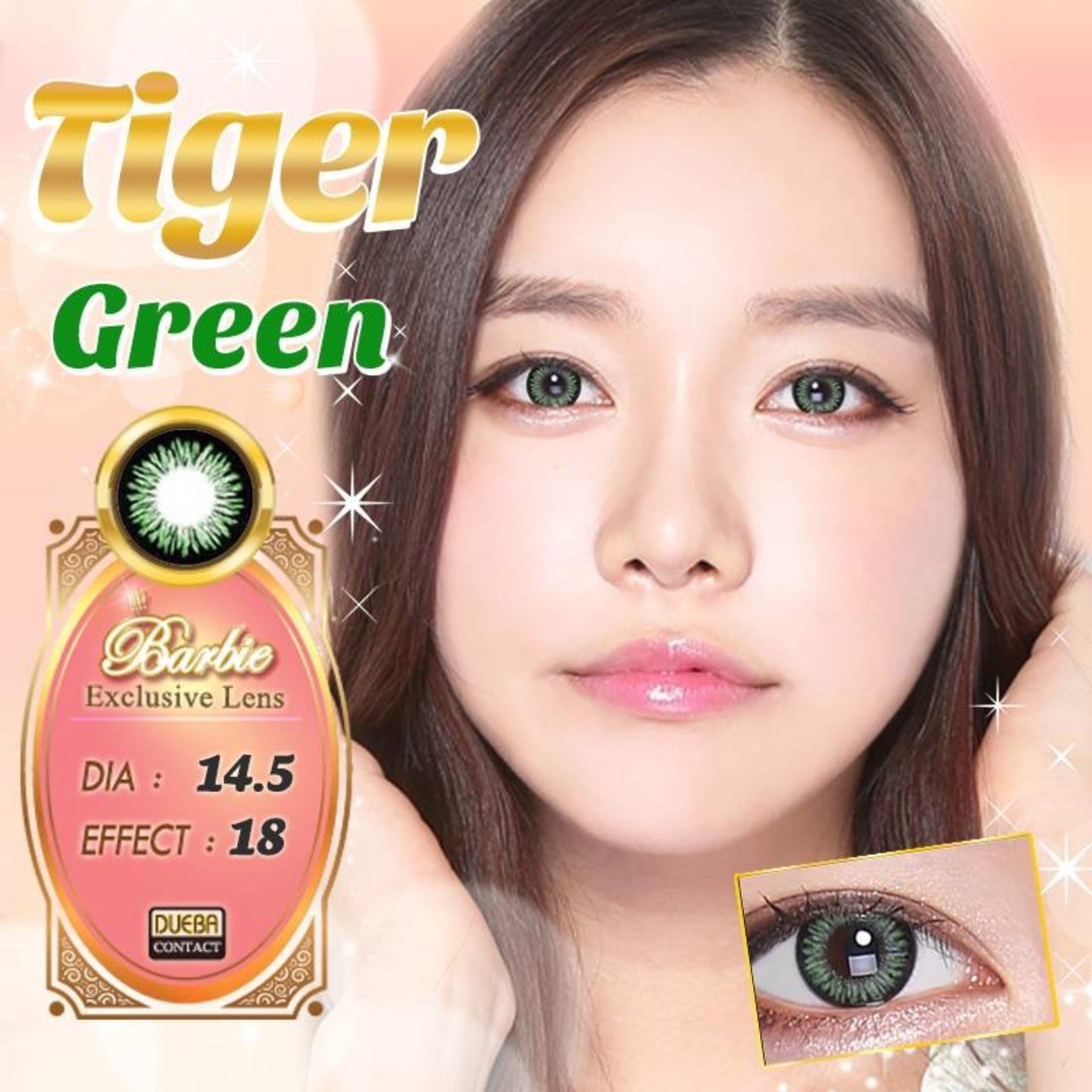 [HCM]lens màu xanh lá cây không độ