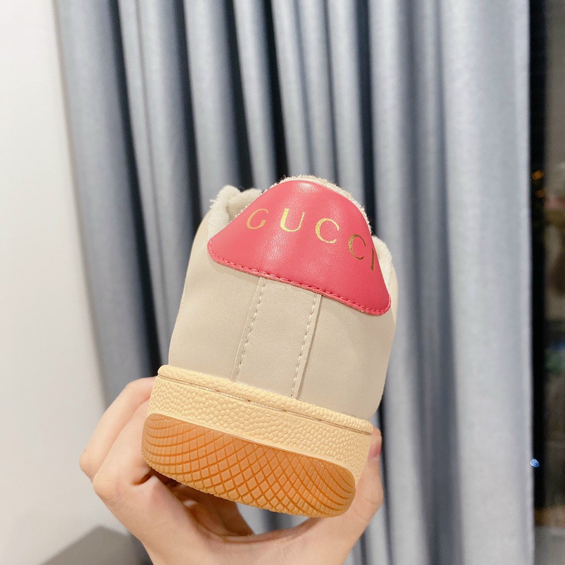 Giày Sneaker Guccci Distressed Screener ( GC Hải tú )