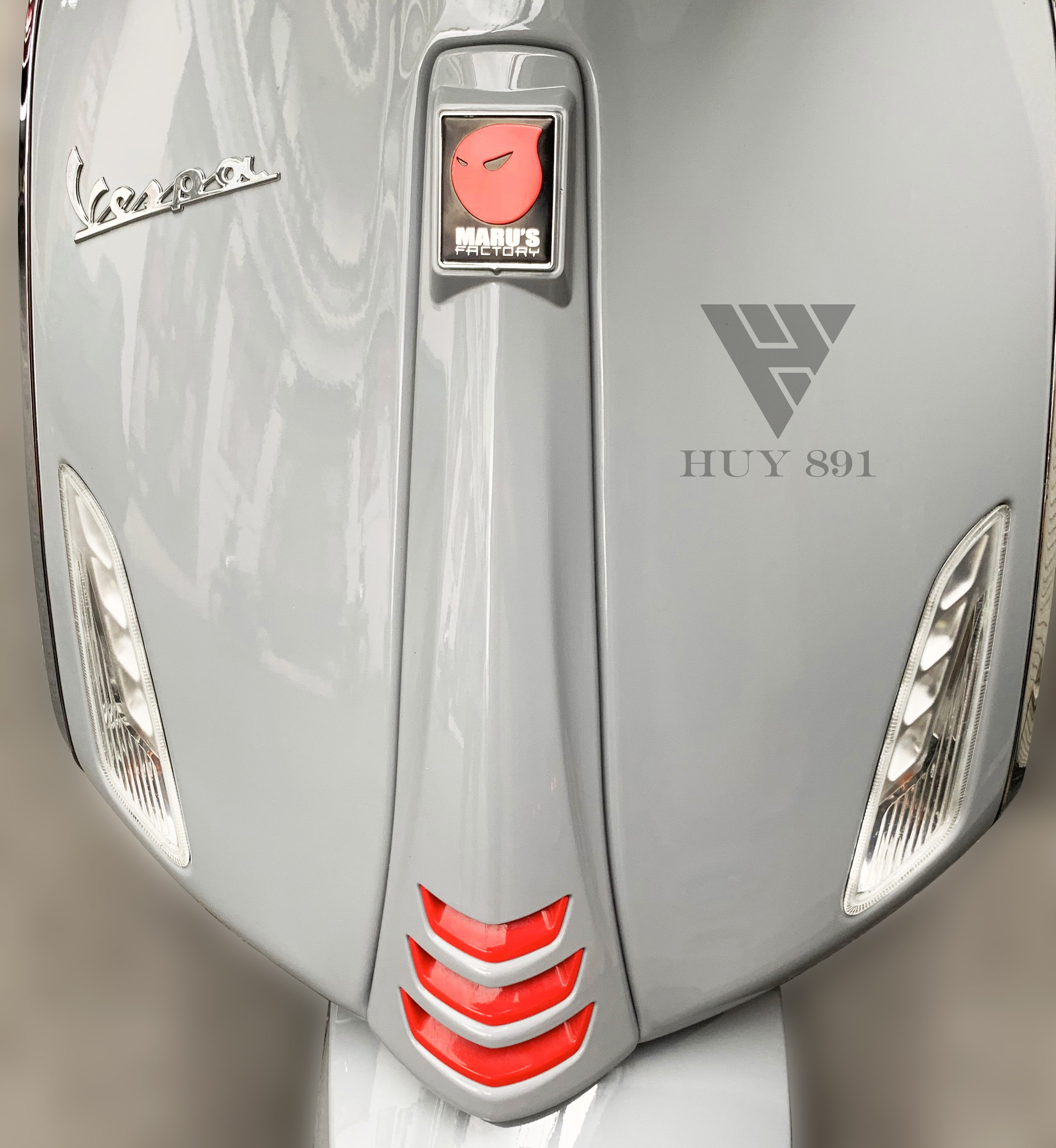 Vạch cà vạt Vespa Sprint Primave Notte đời mới