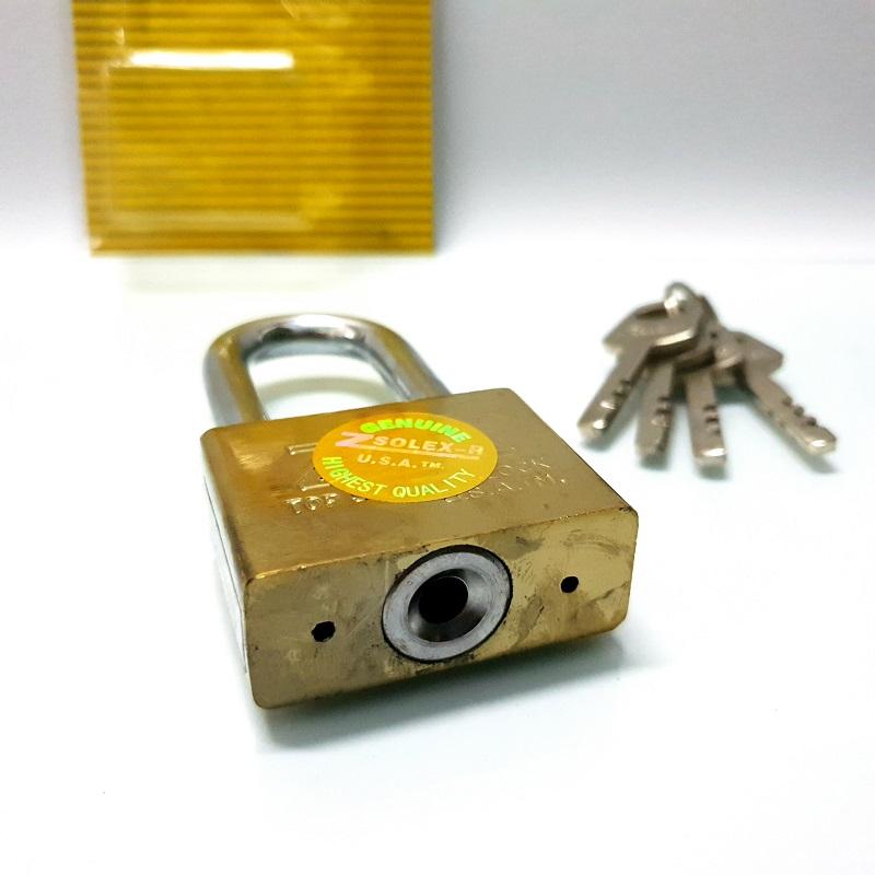 Ổ Khóa treo chìa Zsolex 50mm móc dài