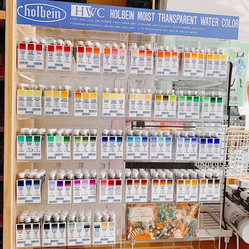 Màu nước Holbein - Tuýp lẻ 5ml