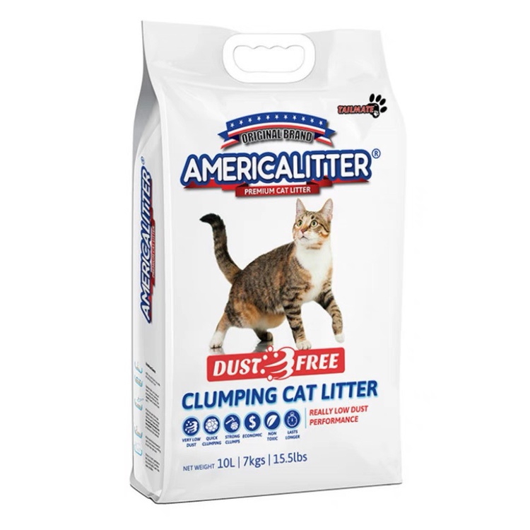 Cát Vệ Sinh Cho Mèo America Litter 10L