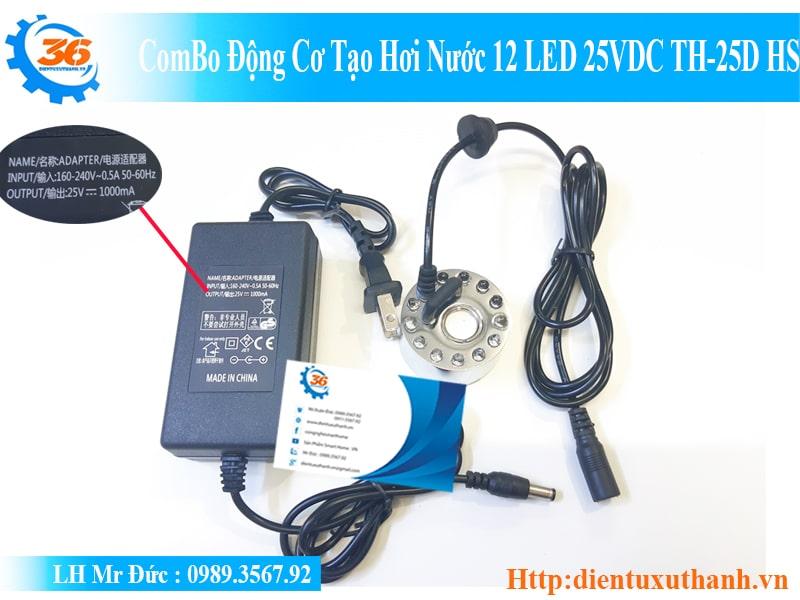 COMBO ĐỘNG CƠ TẠO HƠI NƯỚC 12 LED