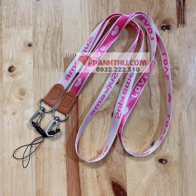 DÂY ĐEO THẺ BẢNG TÊN LỤA CAO CẤP