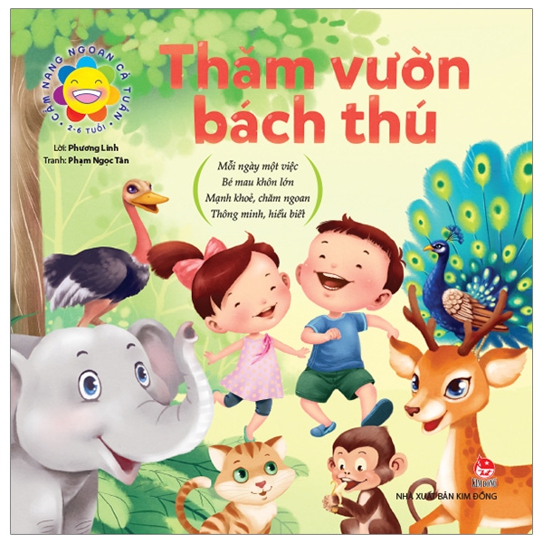 Fahasa - cẩm nang ngoan cả tuần - thăm vườn bách thú