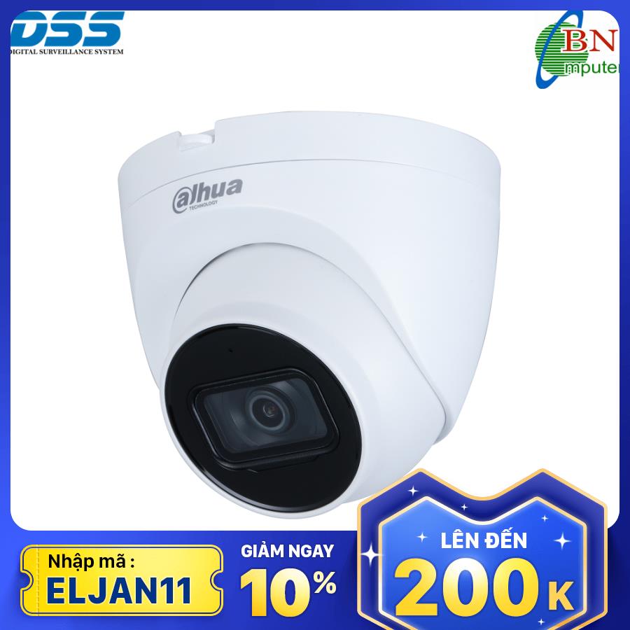 Camera IP Starlight HDW 2431TP-AS 4.0Megapixels tích hợp mic