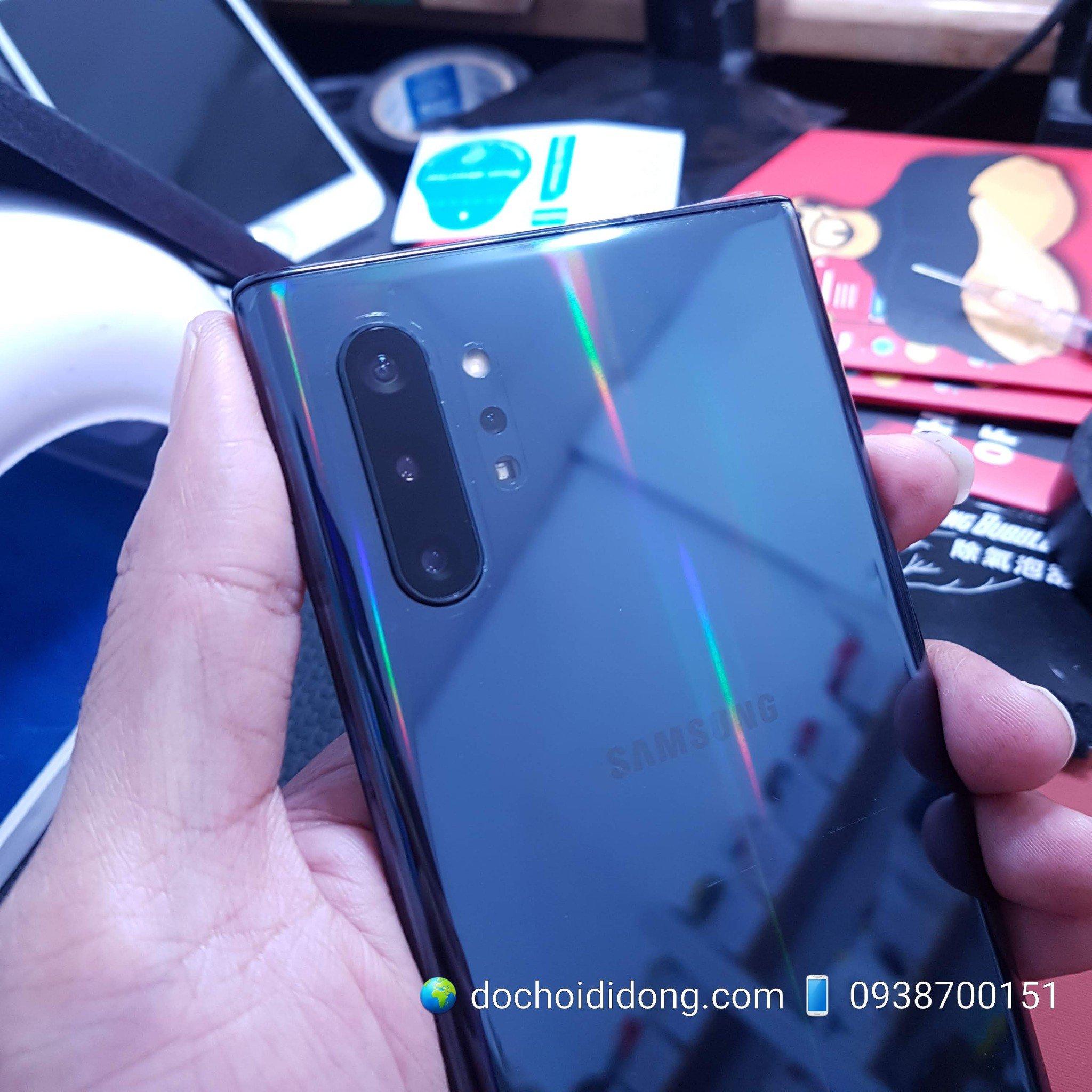 [HCM]Miếng Dán Lưng Samsung Note 10 - Note 10 Plus Aurora Đổi Màu