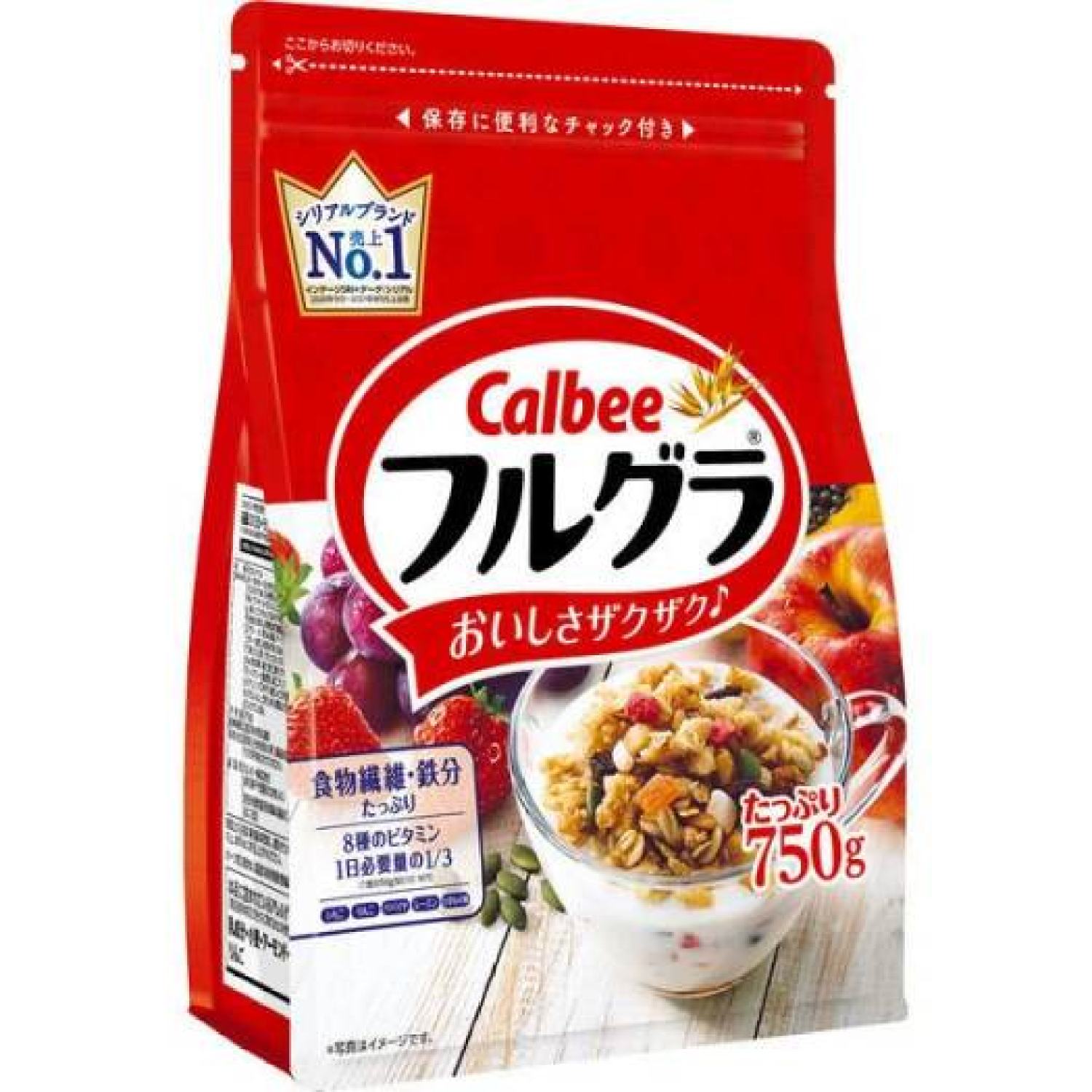Ngũ Cốc Calbee Nhật Bản Date 2023 Giàu Canxi, Chất Xơ, Vitamin