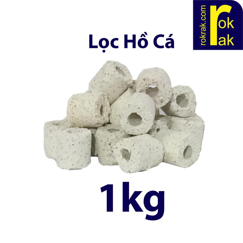 Sứ lọc nước vi sinh vật liệu lọc hồ cá cảnh gói 1KG Khả năng nuôi vi sinh vô cùng hiệu quả, giá thành phải chăng