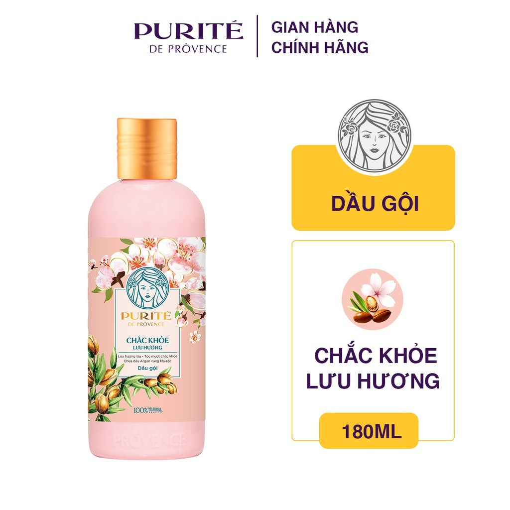 Dầu Gội Purite Lưu hương 180ml