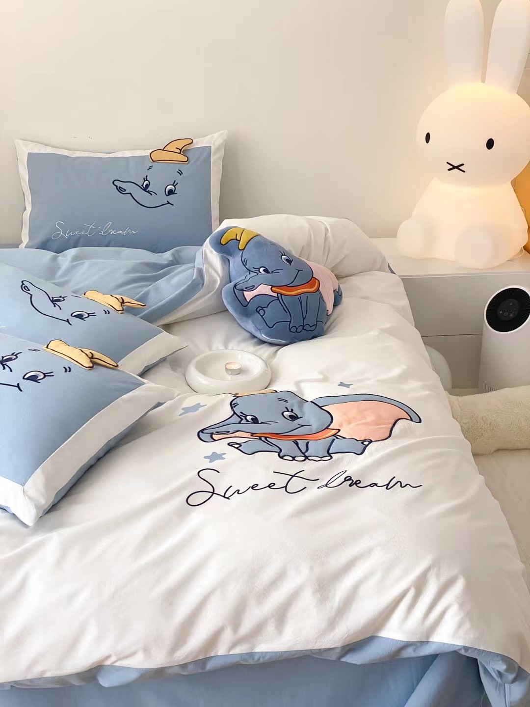Bộ Chăn ga gối cotton line nhật DISNEY