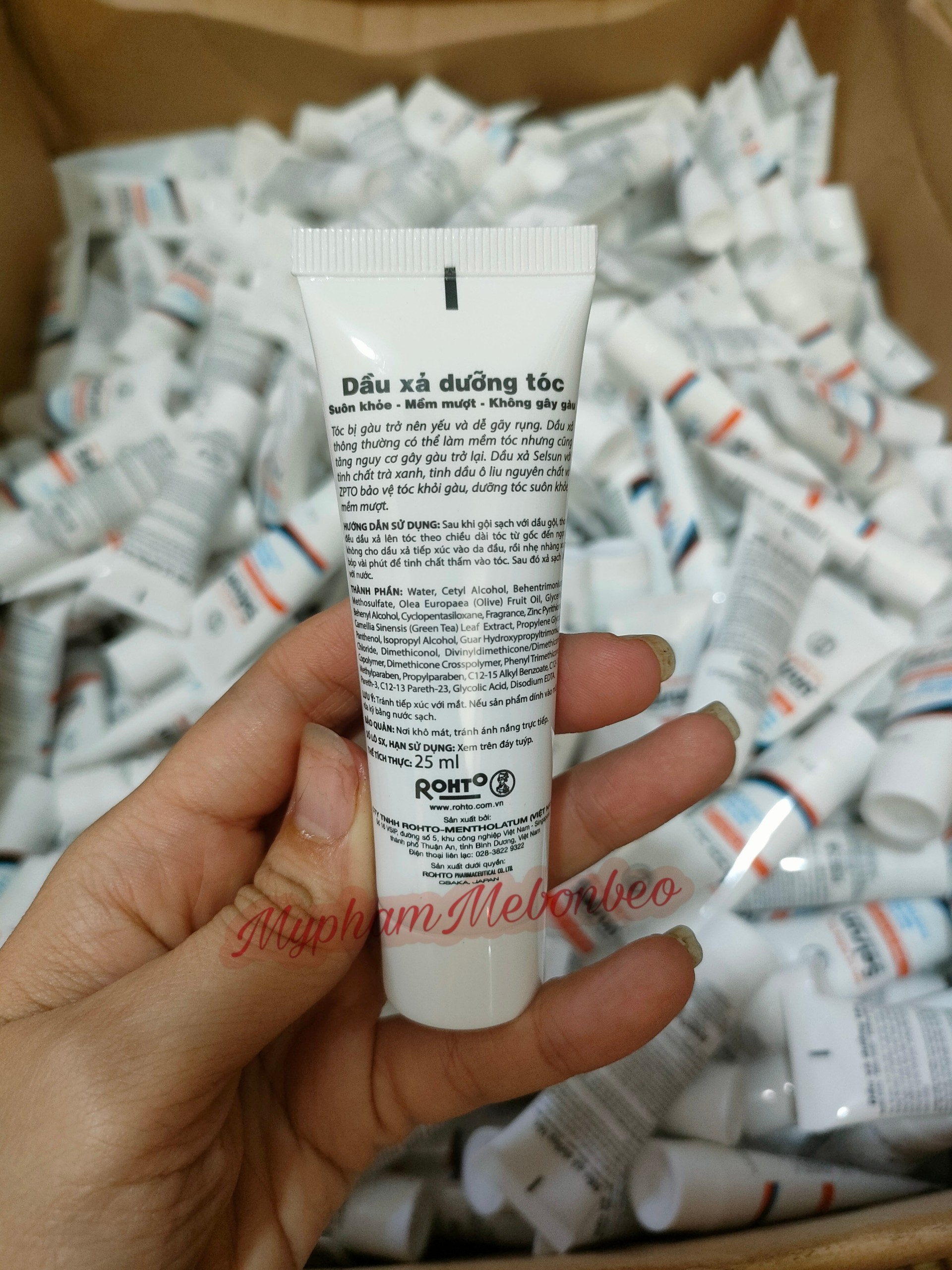 Combo 4 Dầu xả dưỡng tóc Selsun 25ml (x4 tuýp)