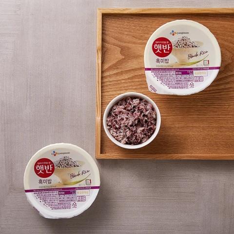Cơm gạo nếp than/gạo mầm/ngũ cốc CJ 210g