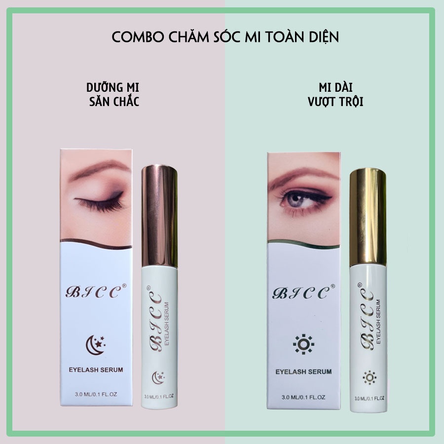 [Chính hãng] Combo dưỡng mi dưỡng mày BJCC - khangbui
