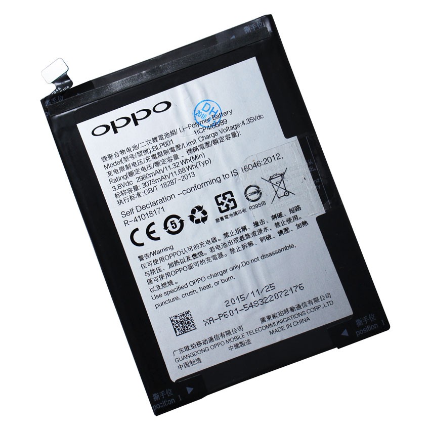 Pin oppo f1s a59 blp601 dung lượng 3075mah zin máy