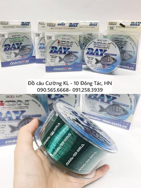 Cước câu cá Nhật Ion Bay 300m và 500m