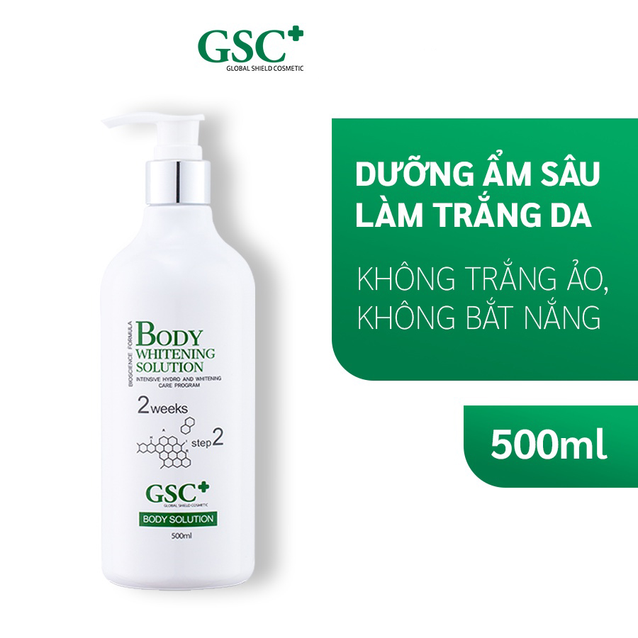 Kem Ủ Trắng Toàn Thân GSC Body Whitening Solution