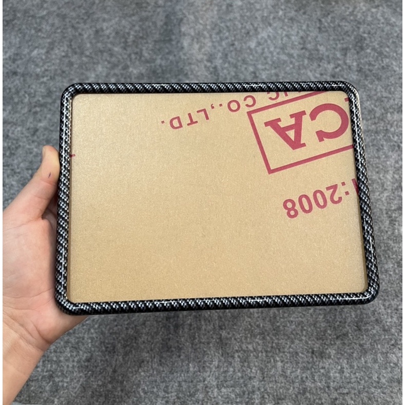 Khung biển số cacbon cho xe máy