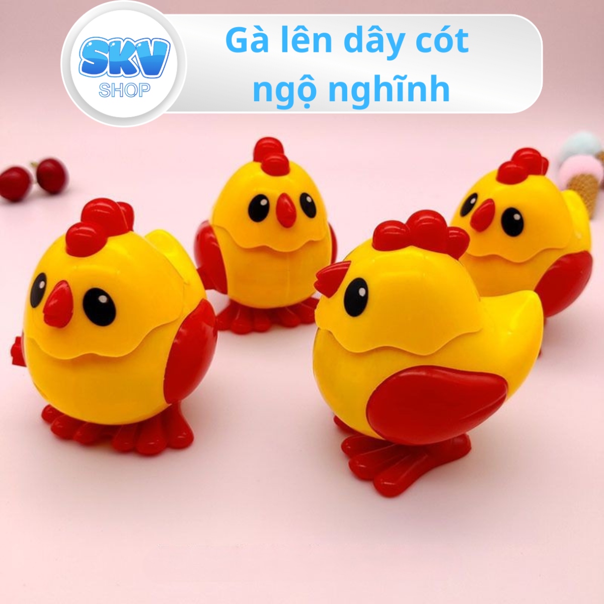 Đồ Chơi Gà Ngộ Nghĩnh Lên Dây Cót Cho Bé