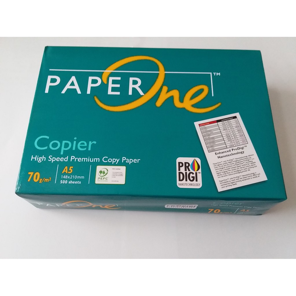 Giấy Paper One định lượng 70 Gms ( 1 ream) VPP Thủ Đô