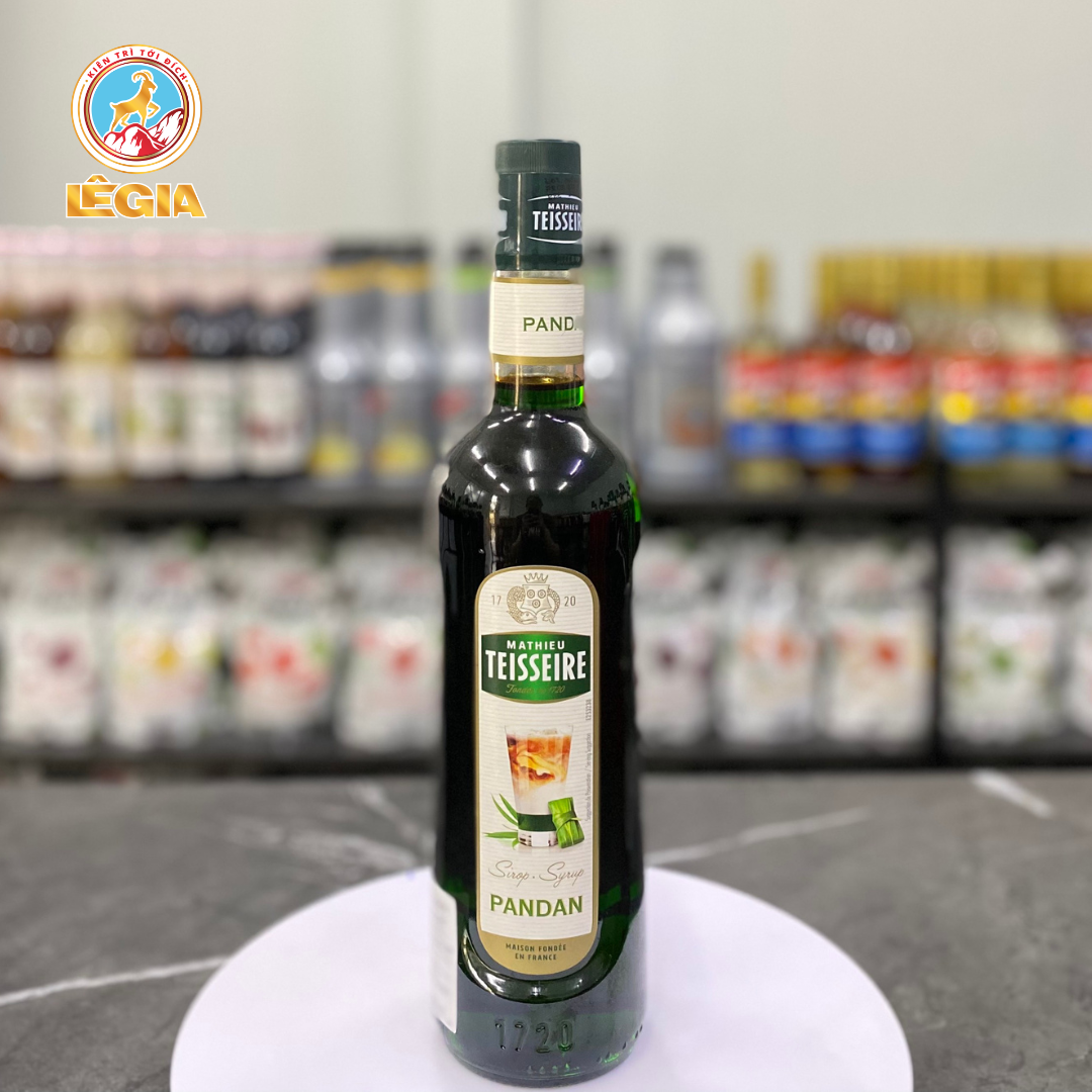 SIRUP TEISSEIRE LÁ DỨA 700ML - PANDAN TEISSEIRE SYRUP