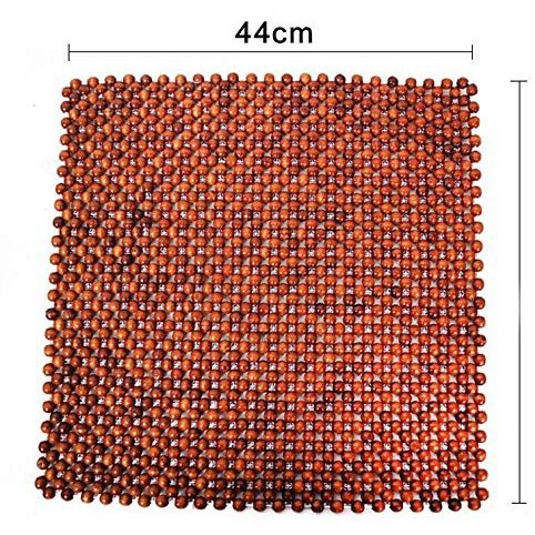 Tấm lót hạt gỗ vuông lót ghế ô tô, ghế văn phòng cao cấp