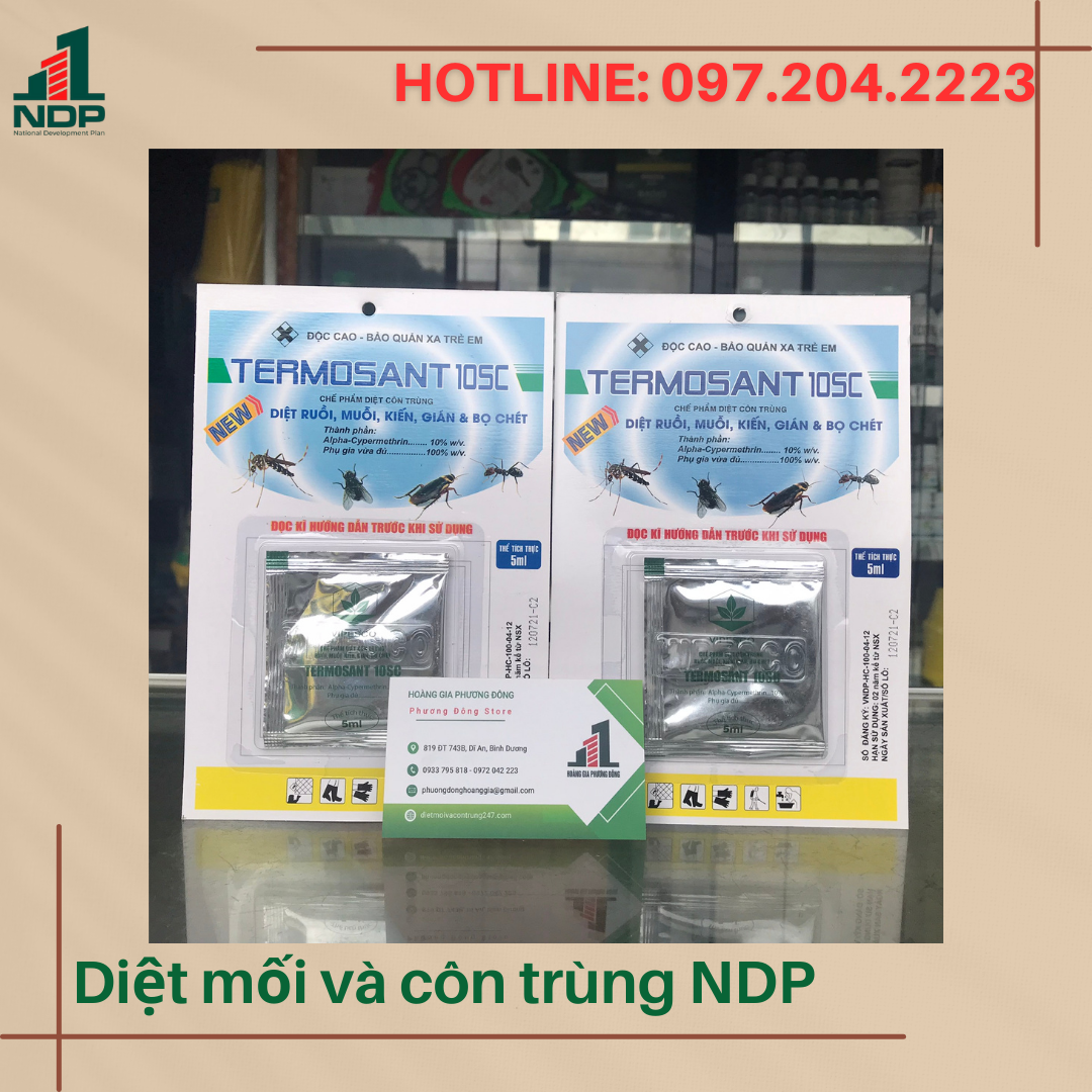 Thuốc diệt muỗi và côn trùng giá rẻ Termosant 10SC