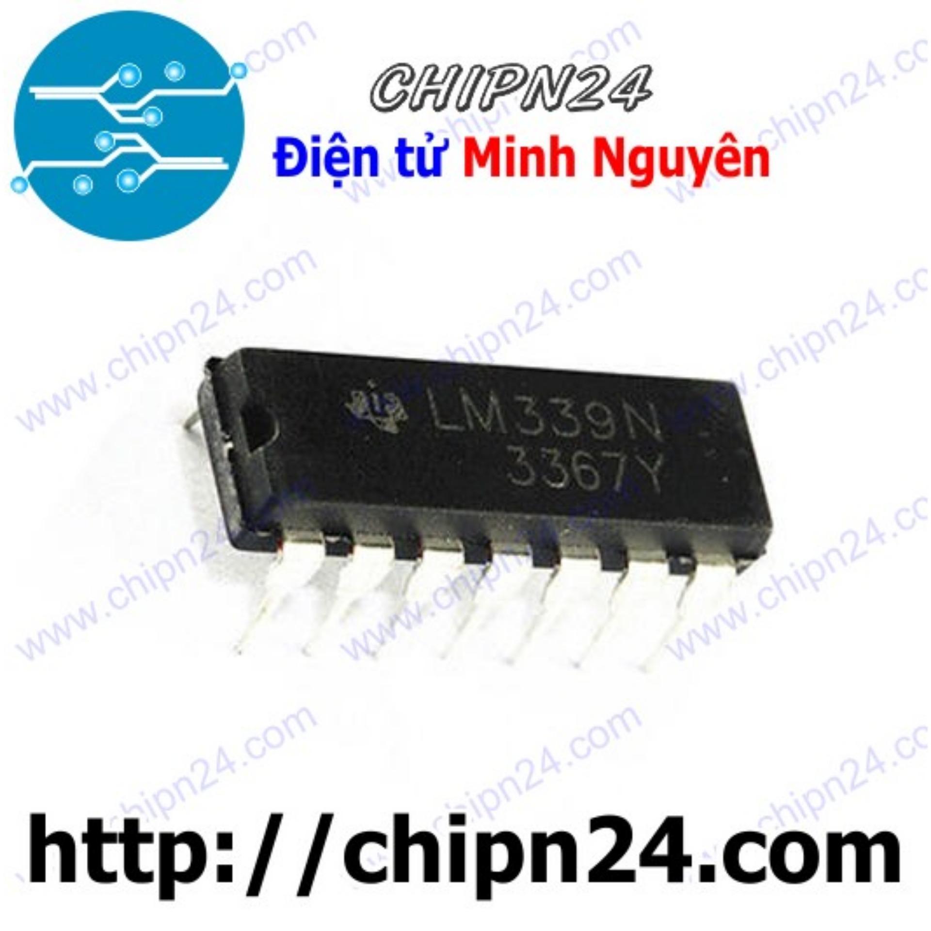 [3 con] (DIP) IC LM339 DIP-14 (LM339N 339)