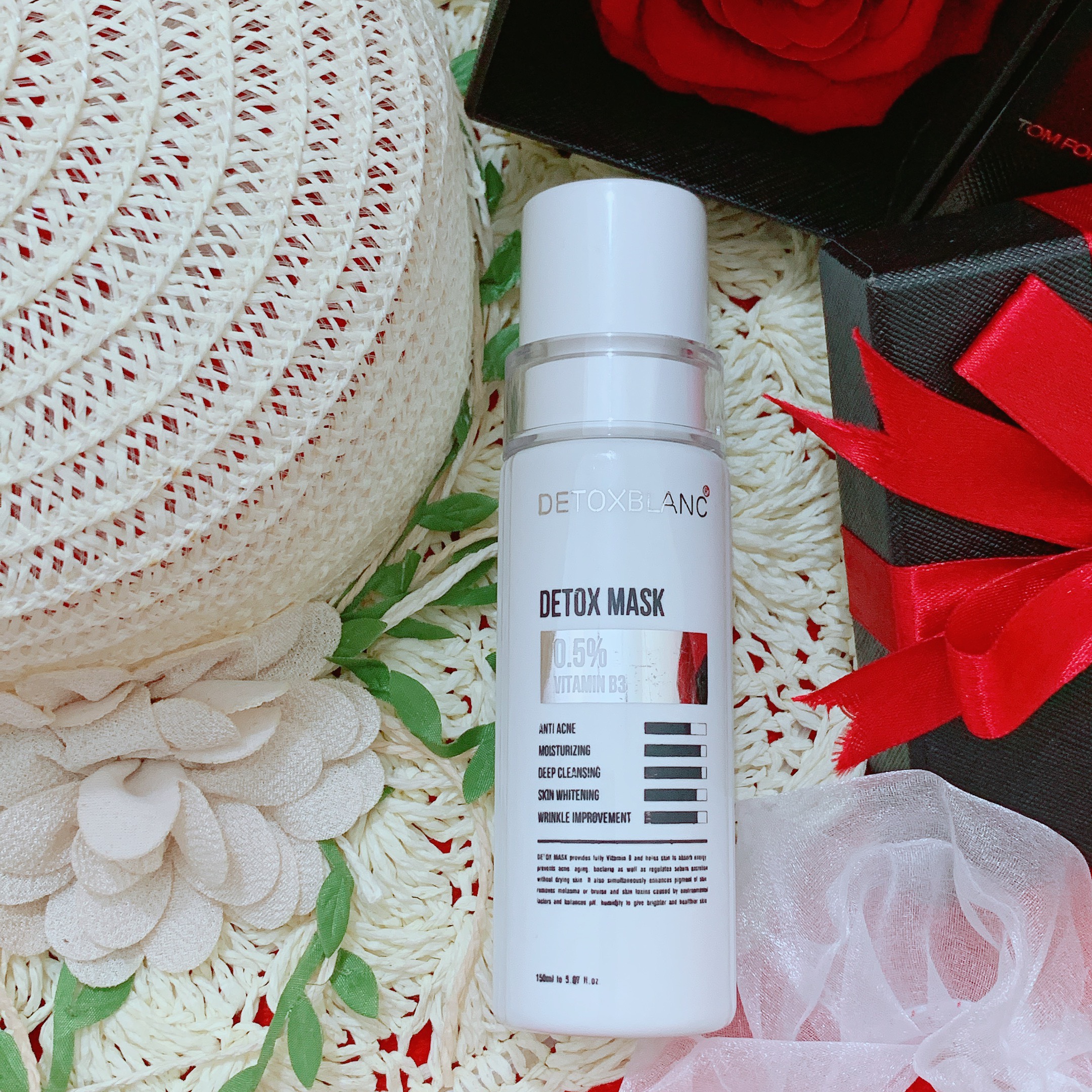 Mặt nạ thải độc trắng da DetoxBlanc