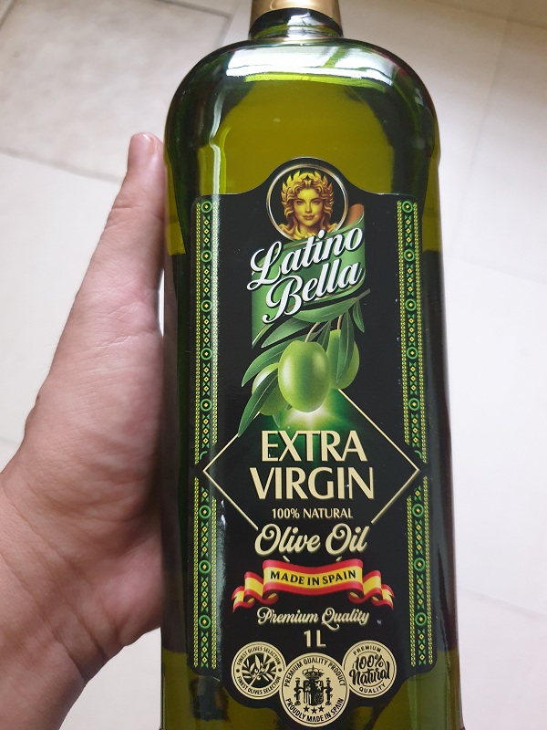 Dầu Extra Virgin hiệu Latino Bella 1L nhập khẩu Tây Ban Nha