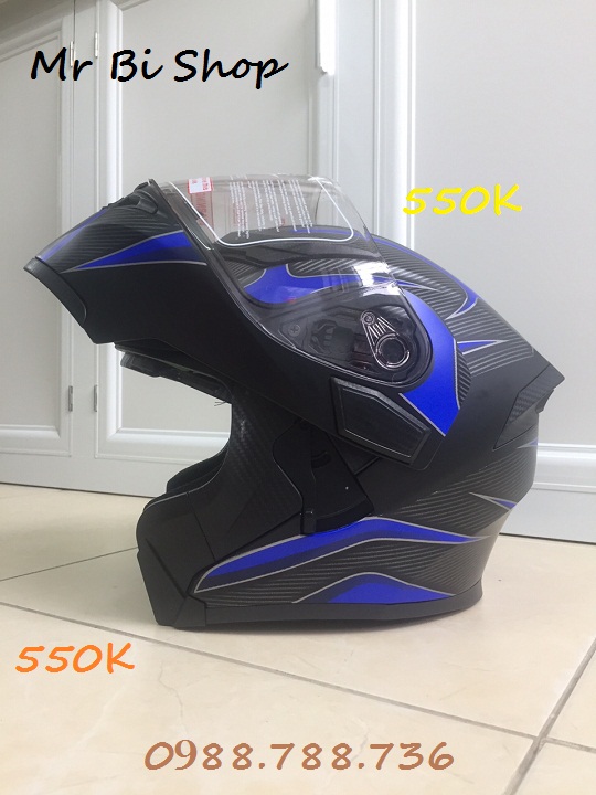 Mũ Bảo Hiểm GXT lật hàm cao cấp 902