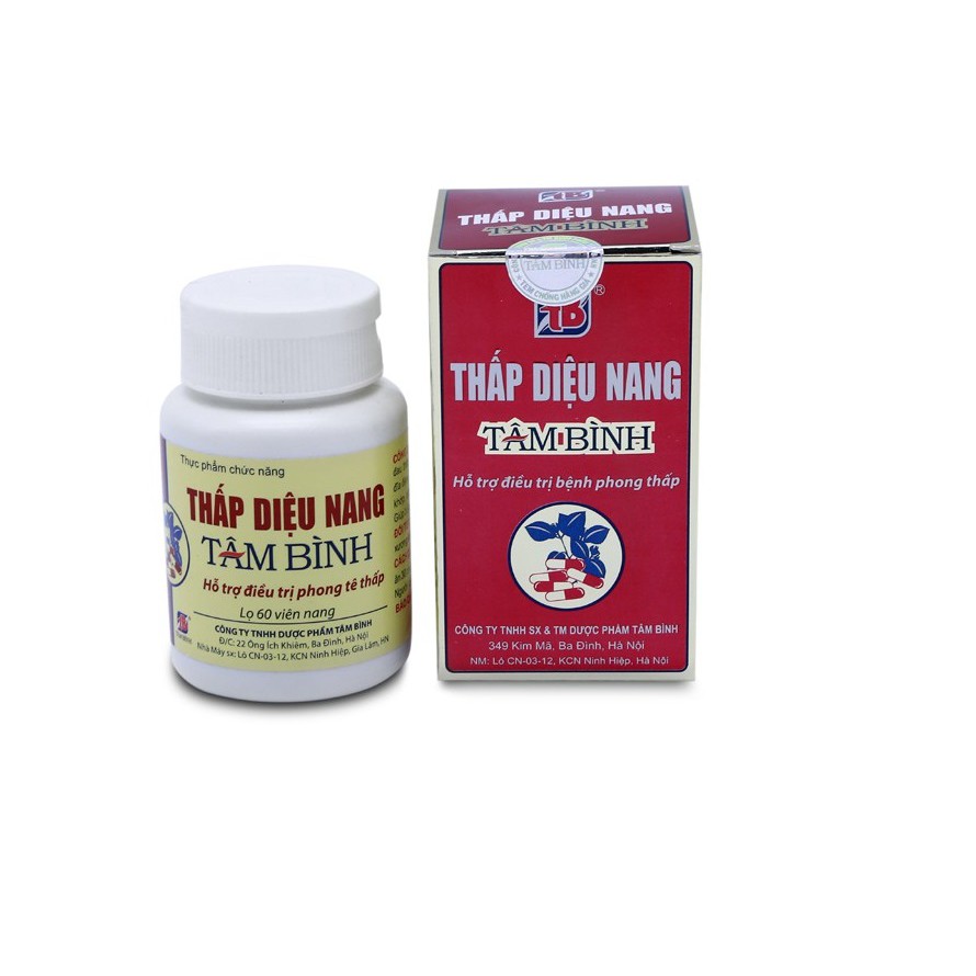 [HCM]Thấp Diệu Nang Tâm Bình (Hộp 60 viên)
