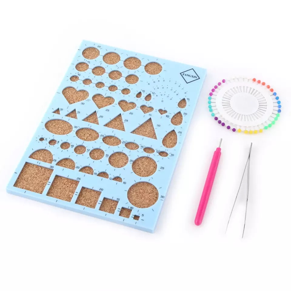 [HCM]BỘ DỤNG CỤ QUILLING CƠ BẢN 4 MÓN