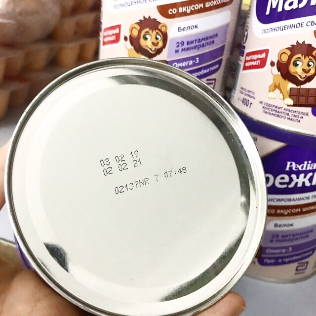 [Date 2022]Sữa Pediasure Nga 400G Đủ Vị