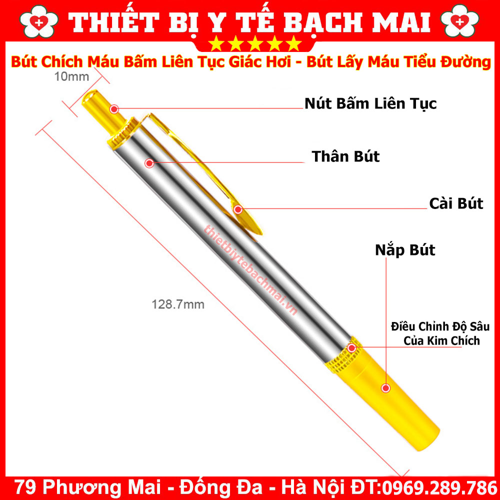 BÚT CHÍCH MÁU LIÊN TỤC CAO CẤP