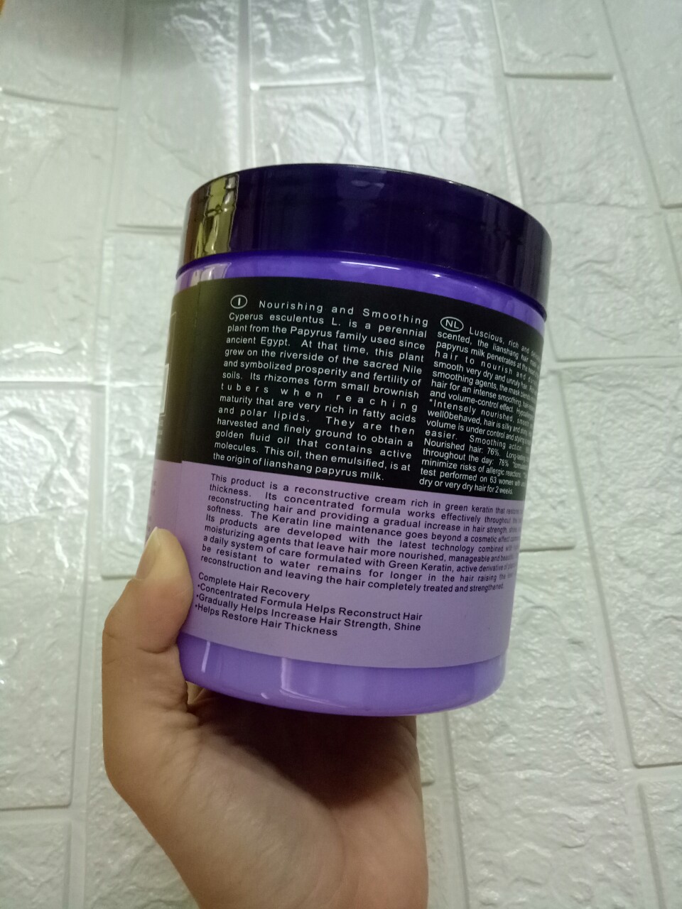 Hấp dầu keratin collagen 1000ml