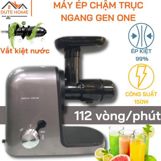 Máy Ép Chậm Gen One - Máy Ép Trái Cây Rau Củ Quả Đa Năng