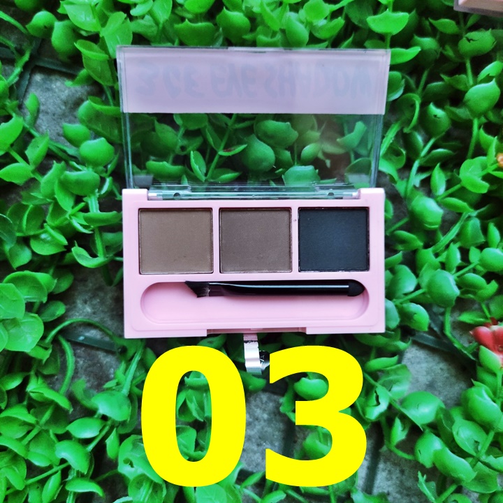 Bột Phấn Kẻ Chân Mày 3CE 3 Ô Kèm Cọ Vẽ – SA903